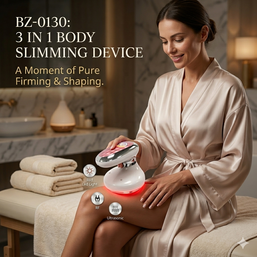 3-in-1 Ultrasonic Body Slimming & Skin Firming Device