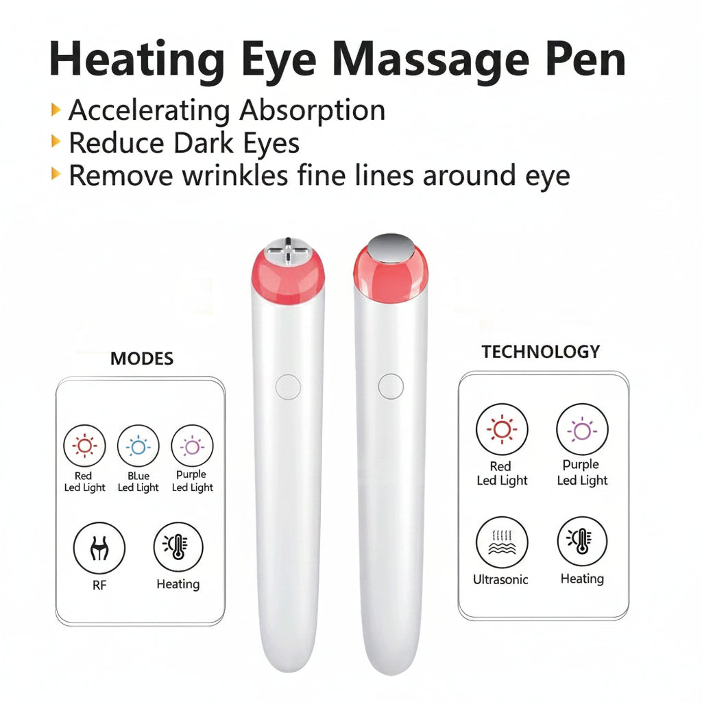 Advanced Heating Eye Massage Pen