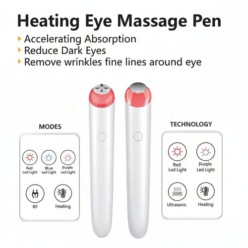 Advanced Heating Eye Massage Pen