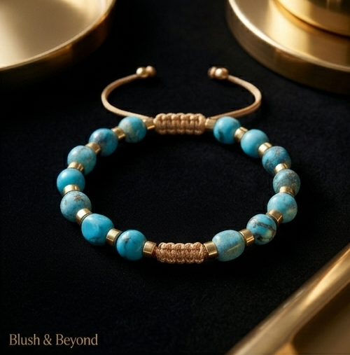 The Artisan Turquoise Braided Bracelet